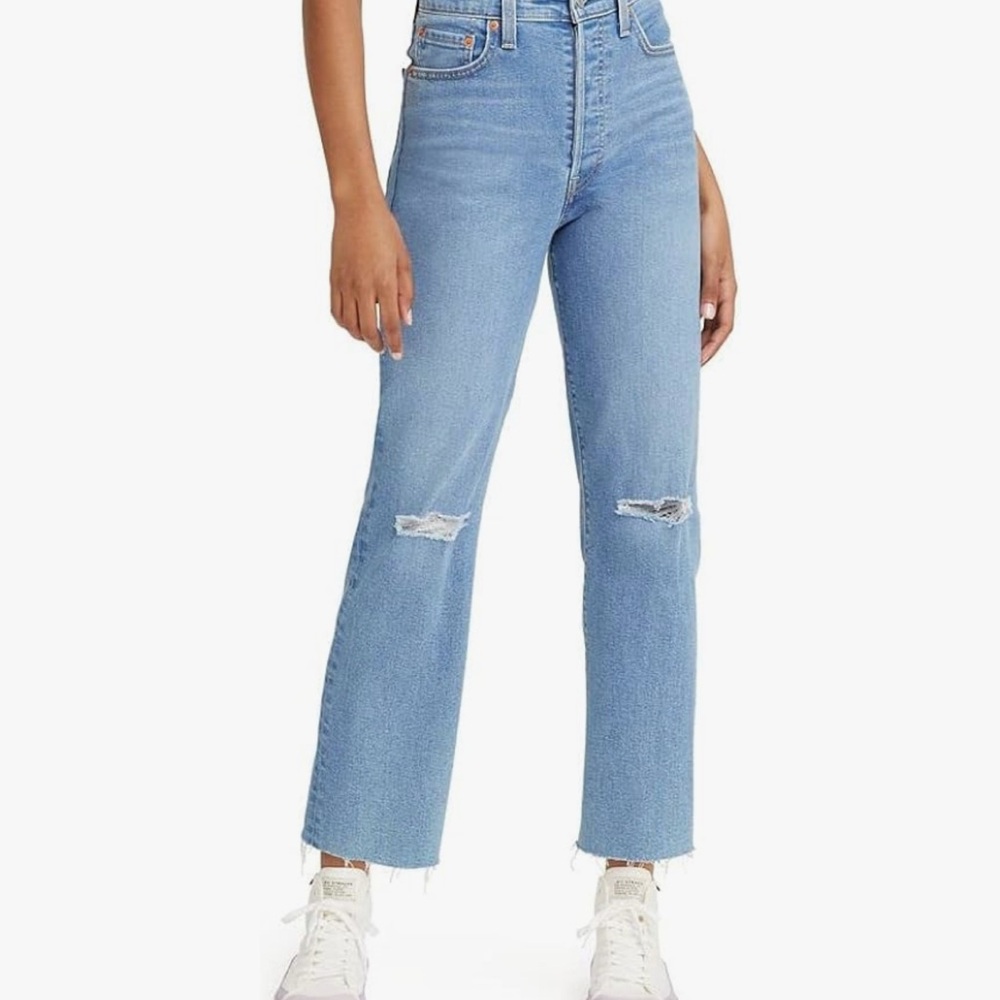 Levi's Women's Ribcage Straight Ankle Jeans | Size 29